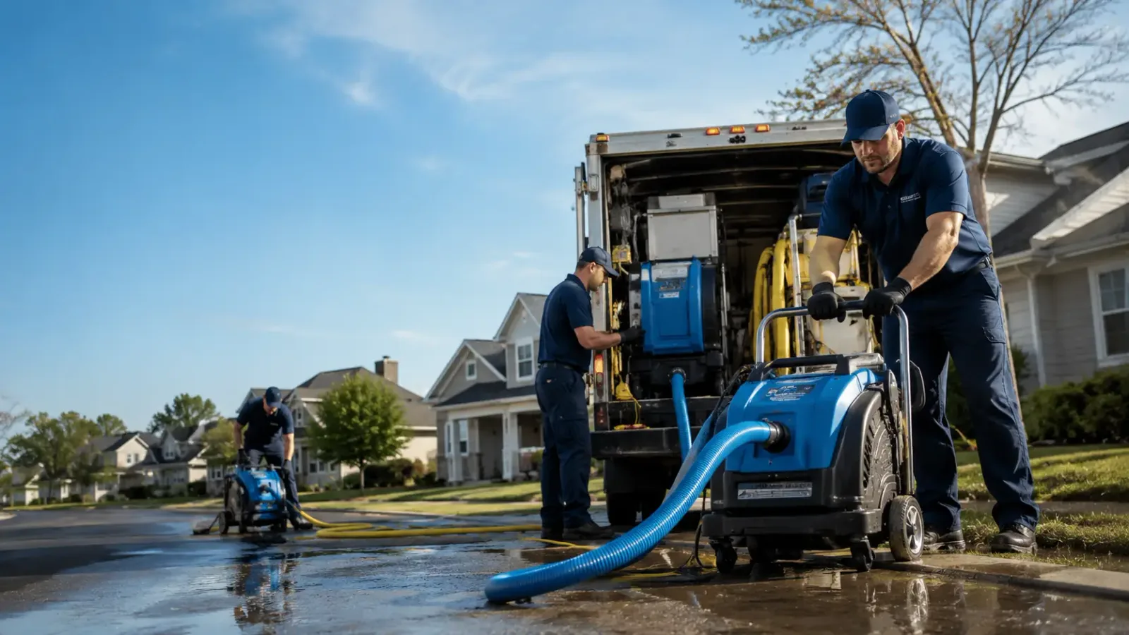 Flood Damage Cleanup in Usaf Academy, CO